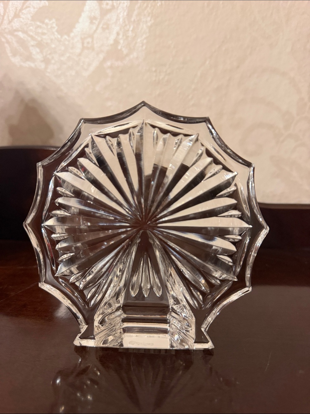 Elegant Crystal Waterford frame 2”X2”